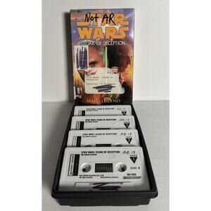 Star Wars Ser.: Cloak of Deception by James Luceno (2001, Audio Cassette,...